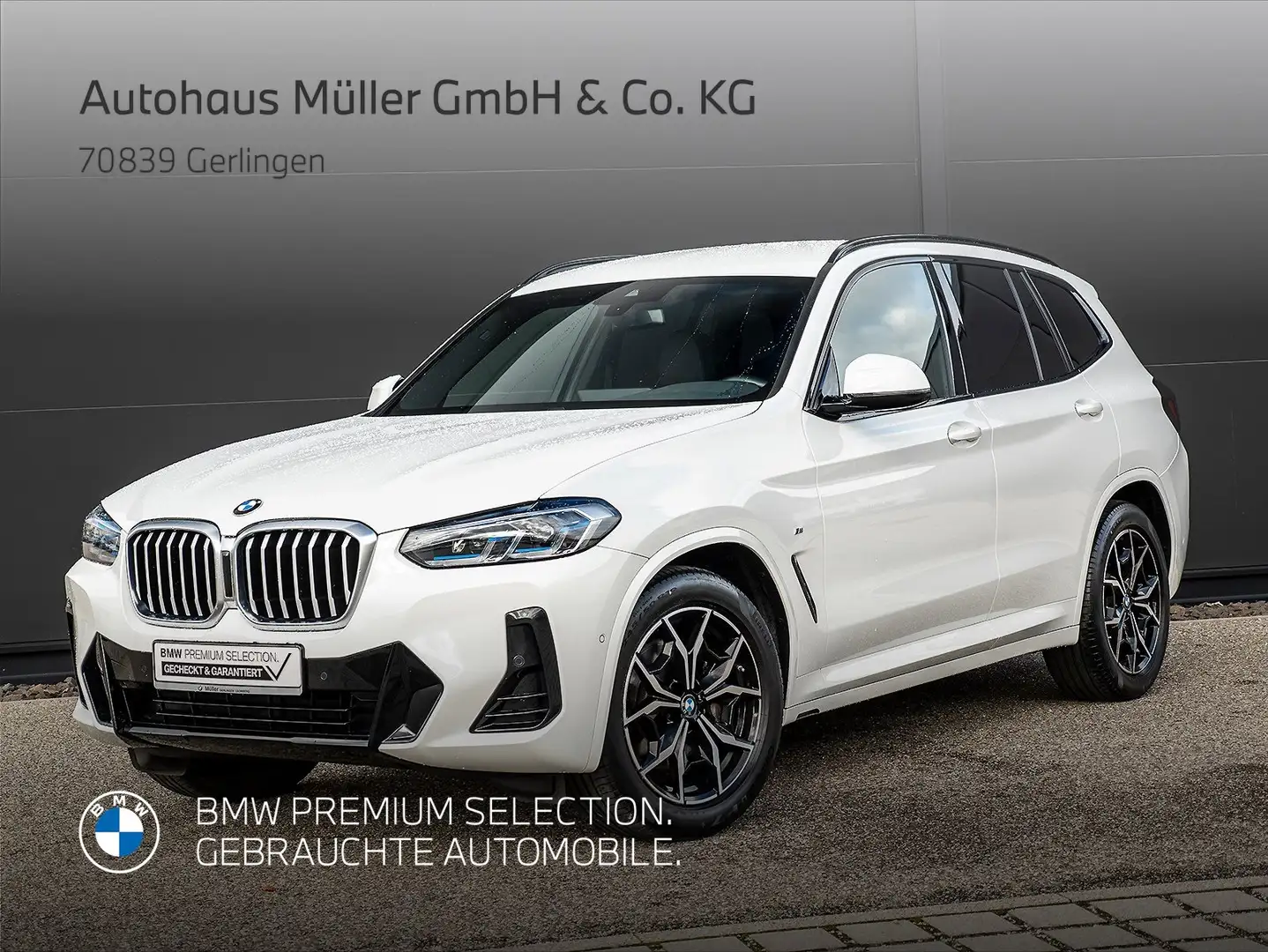 BMW X3 xDrive30d M Sportpaket Standheiz AHK Laser 1VB Blanc - 1