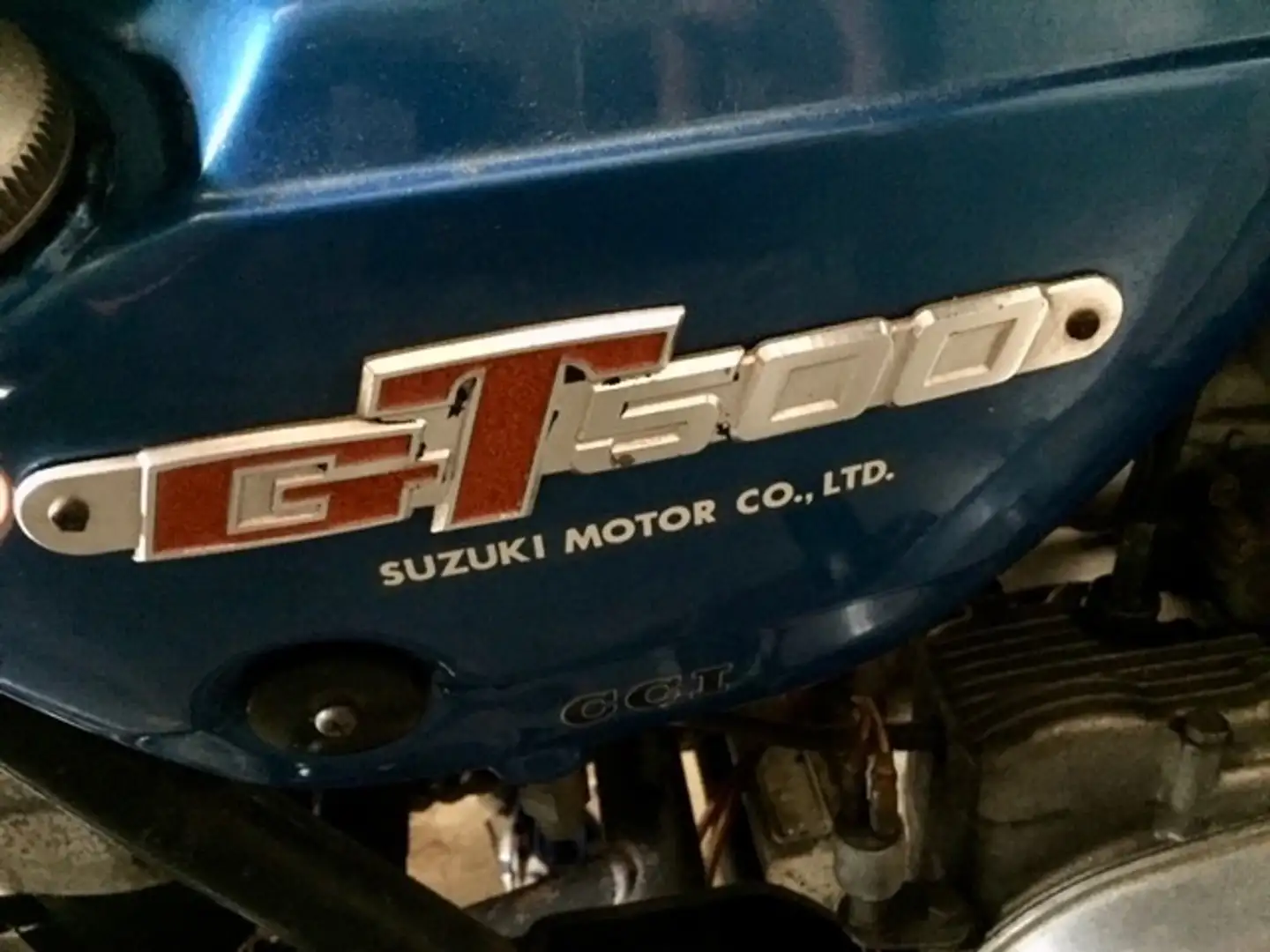 Suzuki GT 500 Epoca Kék - 1