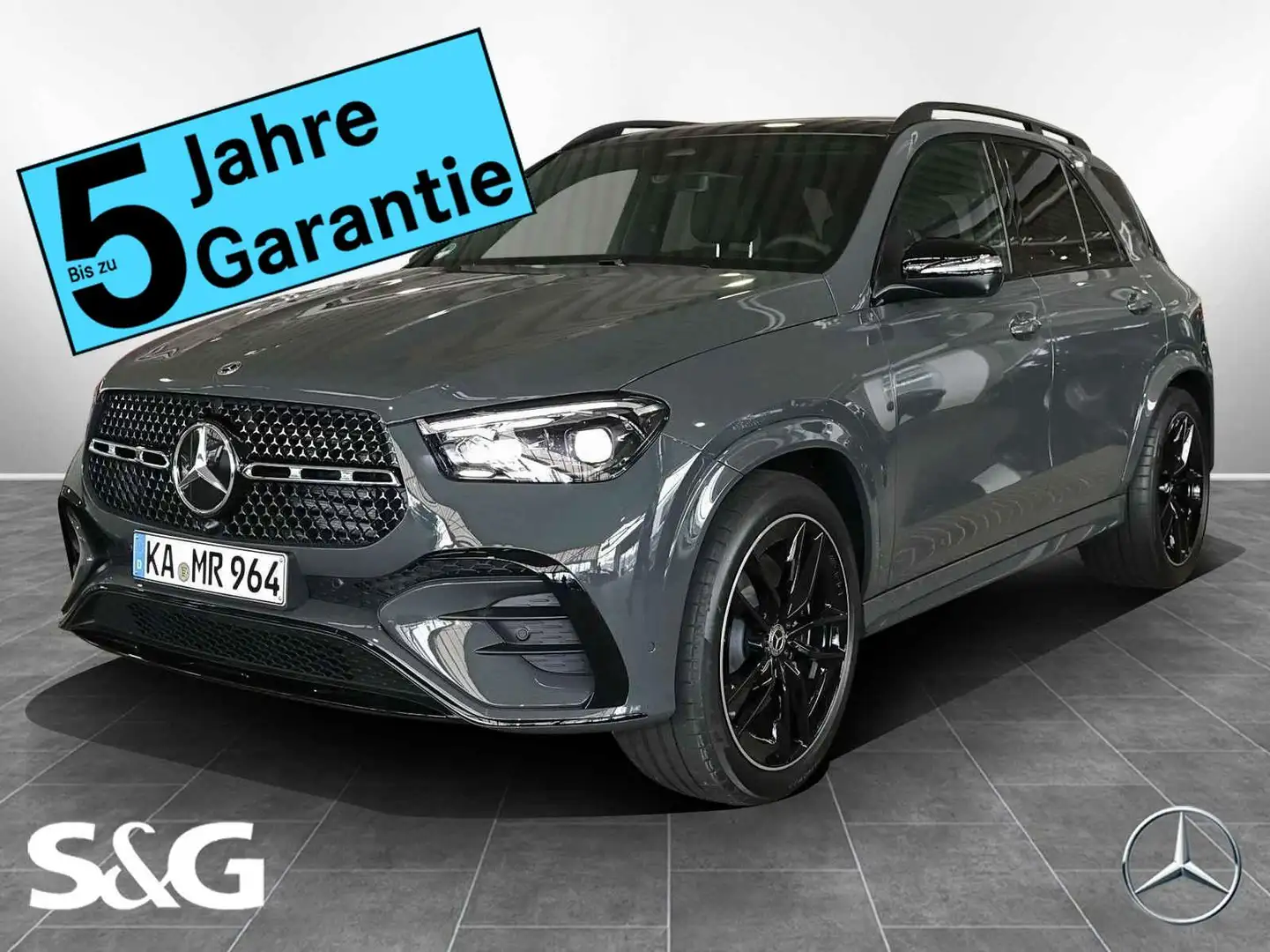 Mercedes-Benz GLE 450 d 4M AMG MBUX+360°+M-LED+AHK+Pano+HUD+22 Gri - 1
