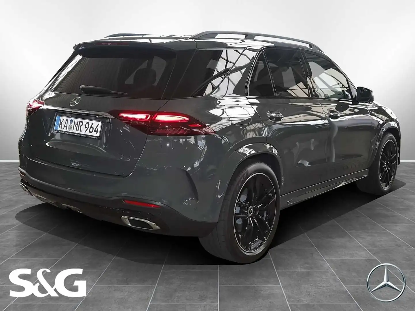 Mercedes-Benz GLE 450 d 4M AMG MBUX+360°+M-LED+AHK+Pano+HUD+22 Gri - 2