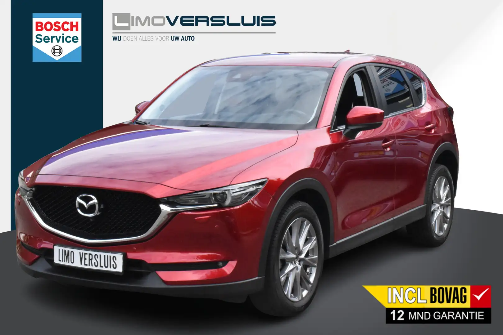 Mazda CX-5 2.5 SkyActiv-G 194 GT-M HUD | BSM | 100% Onderhoud Schwarz - 1