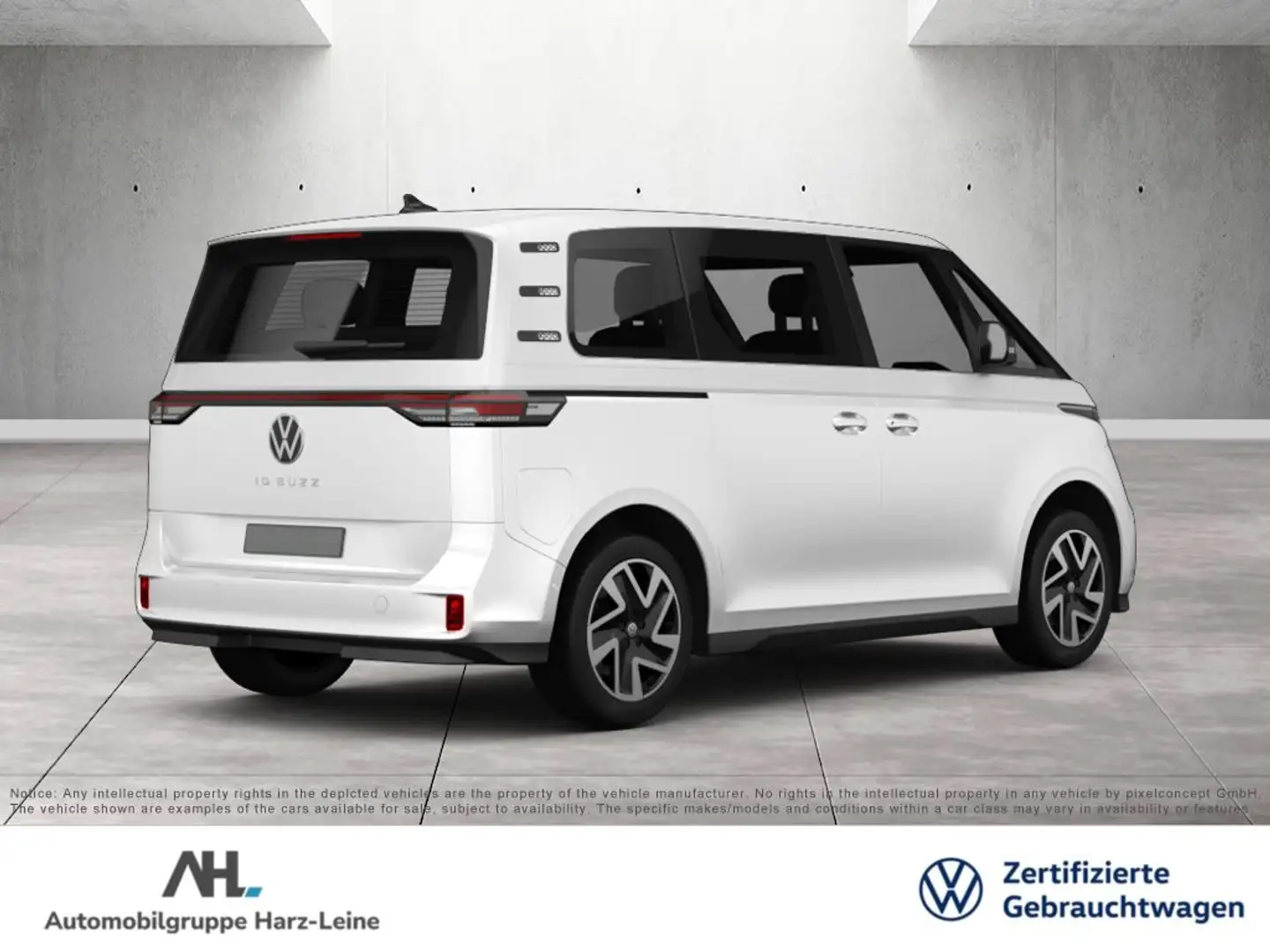 Volkswagen ID. Buzz Pro +ALU 21''+AHK+360°KAMERA+TRAVEL ASSIST+LED-MAT Azul - 2