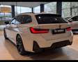 BMW 320 Serie 3 320e Touring Msport phev 163cv 2023 Blanc - thumbnail 5