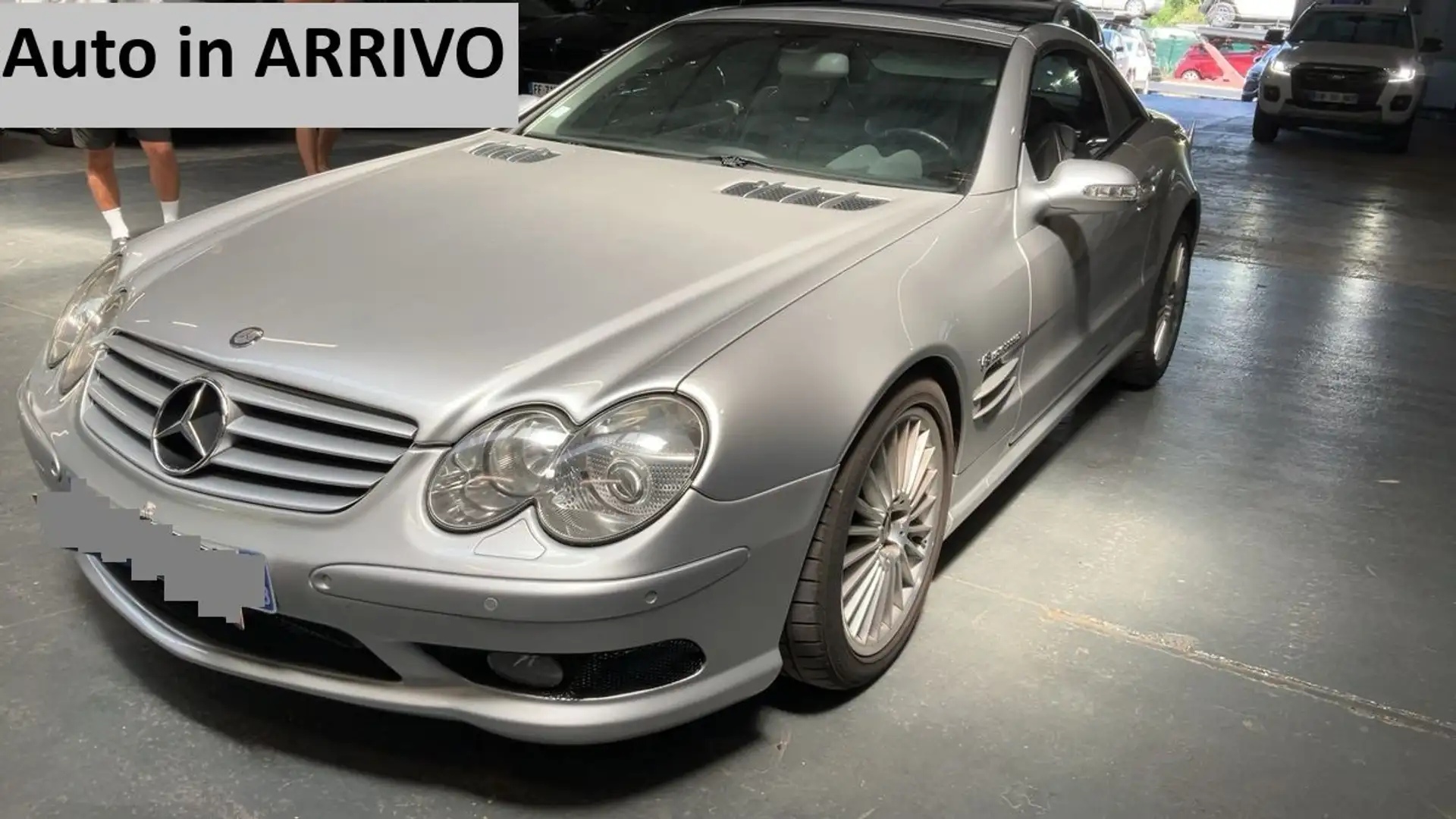 Mercedes-Benz SL 55 AMG k 500cv - ASI - Unico Proprietario - Plateado - 1