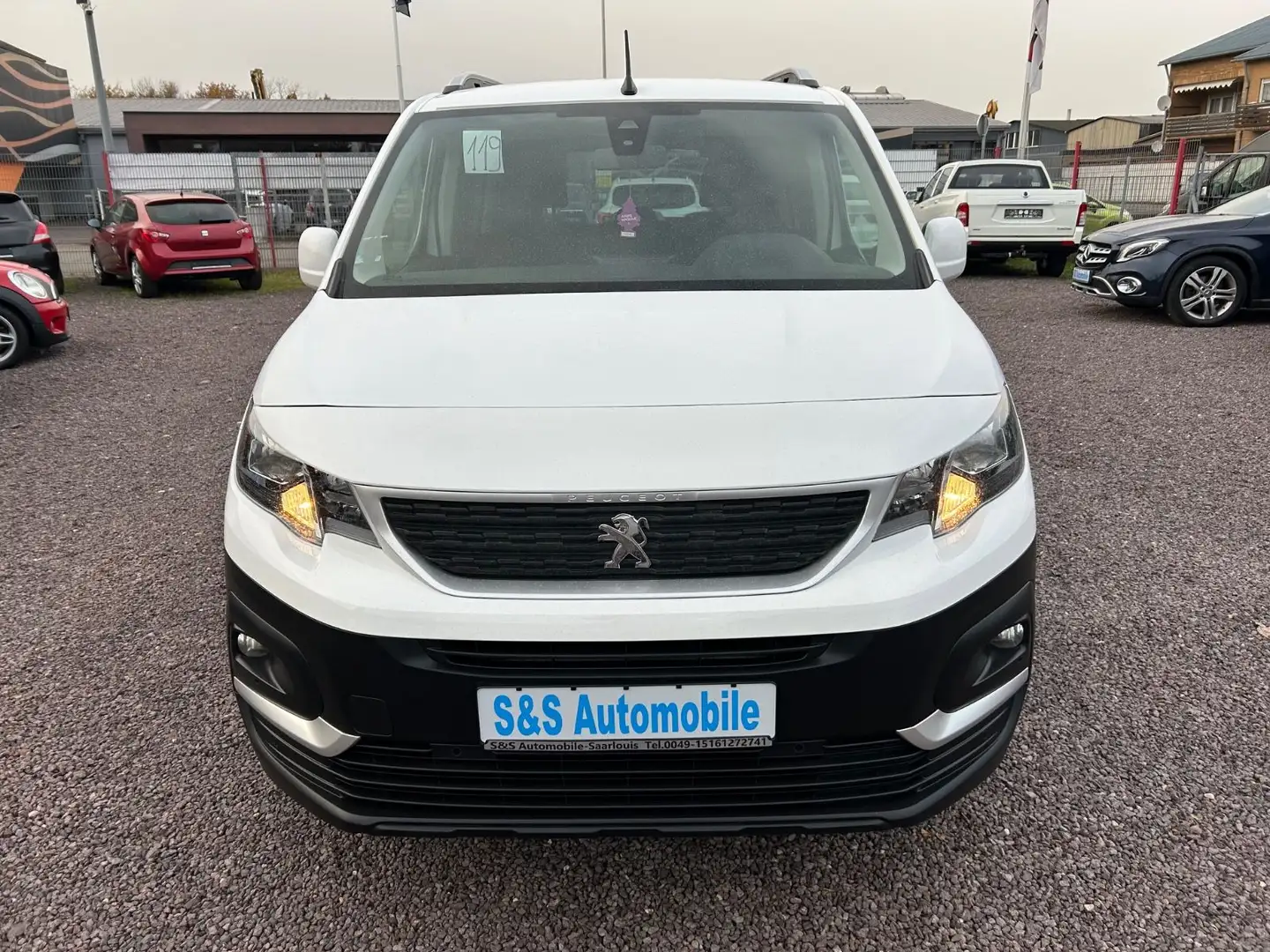 Peugeot Rifter Active *PDC*1.Hand*Spurhalteass.*Euro6* Blanc - 2