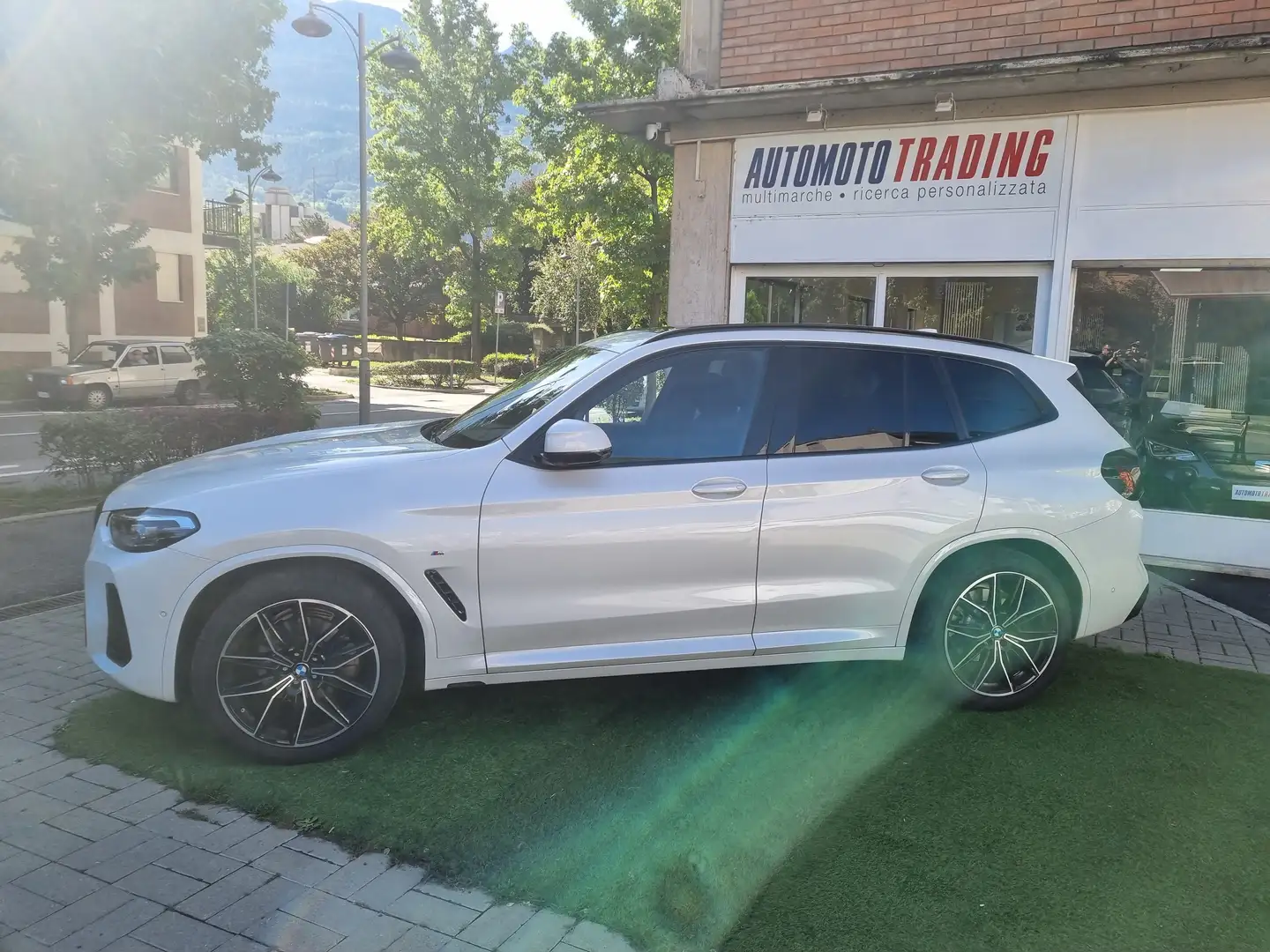 BMW X3 X3 xdrive20d Msport 190cv auto Bianco - 2