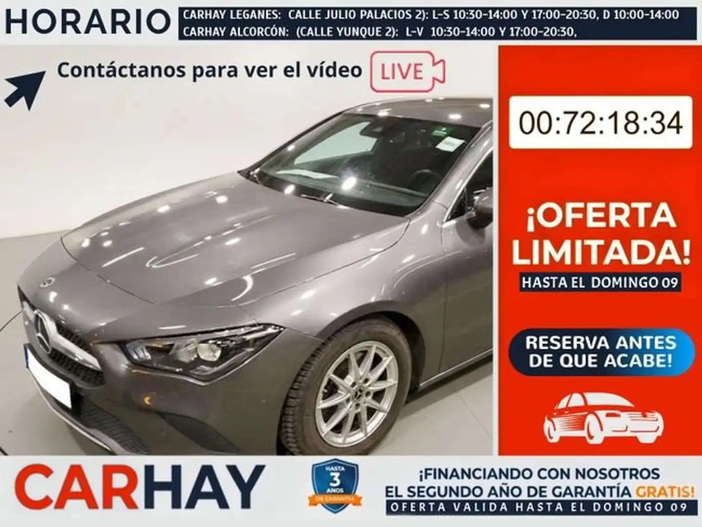 Mercedes-Benz CLA 200 SHOOTING BRAKE 2.0 D BUSINESS SOLUTI Gris - 1