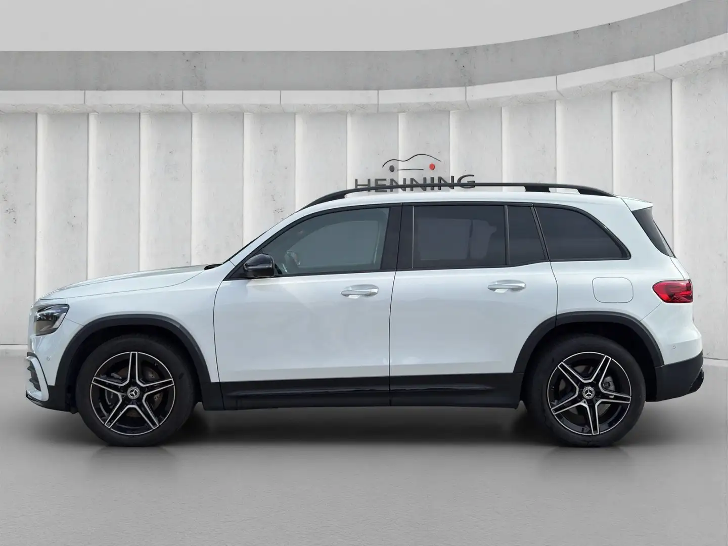 Mercedes-Benz GLB 200 AMG 7-Sitzer Night Pano 360 Distro Totw. Weiß - 2