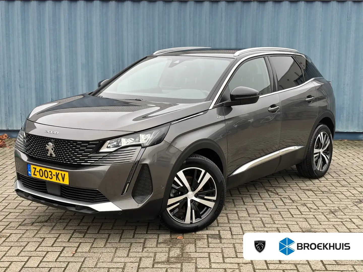 Peugeot 3008 1.2 Hybrid GT | Achteruitrijcamera | Apple Carplay Gris - 1