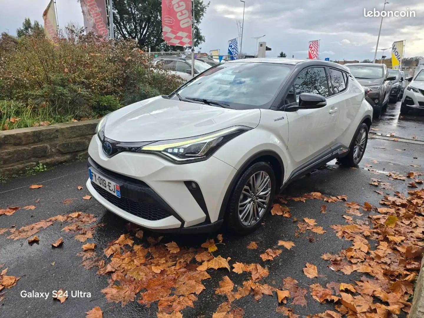 Toyota C-HR Hybride My20 Distinctive 1.8l 122ch Blanc - 1