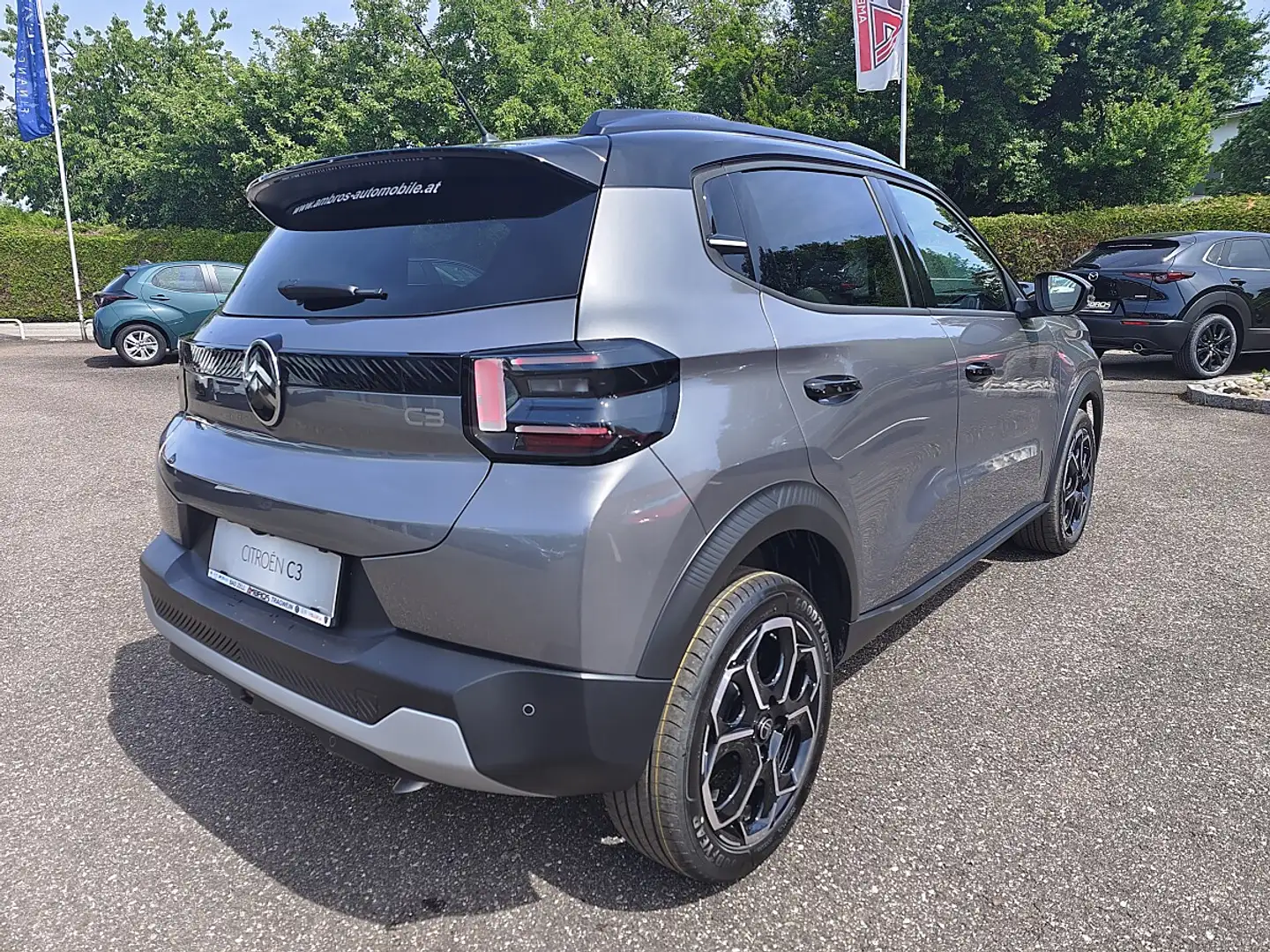 Citroen C3 Turbo 100 S&S 6-Gang-Manuell Max VORFÜHRWAGEN Grau - 2