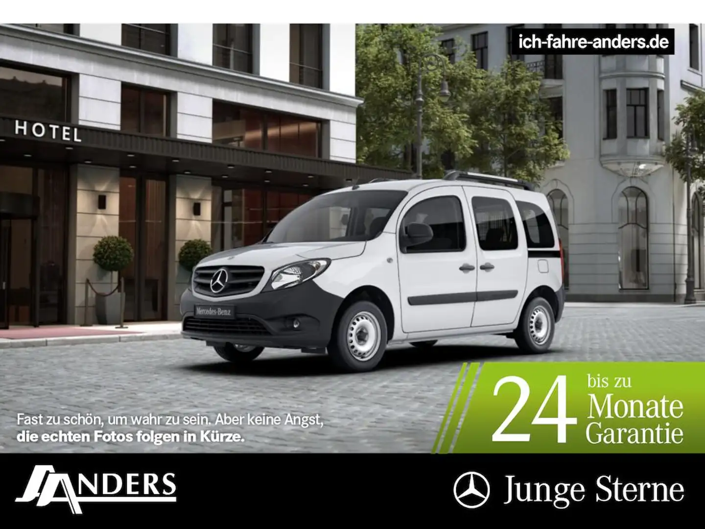 Mercedes-Benz Citan 111 Tourer Klima*Tempomat*Navi*EFH*Berganf Weiß - 1
