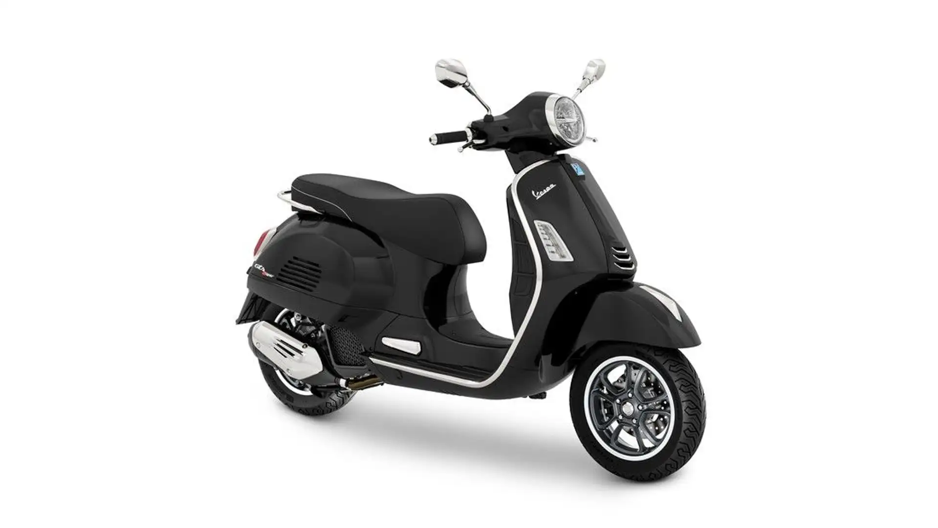 Vespa GTS 125 Super schwarz E5+ NEU -sofort Negru - 1