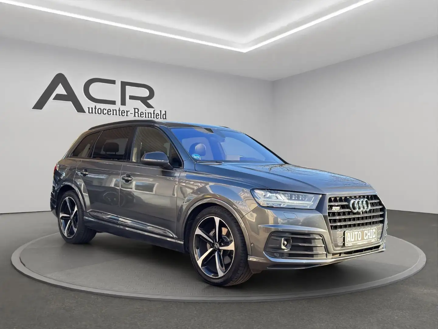 Audi Q7 3.0 TDI quattro S Line 3x/Matrix/HuD/Rotor21" Grau - 1
