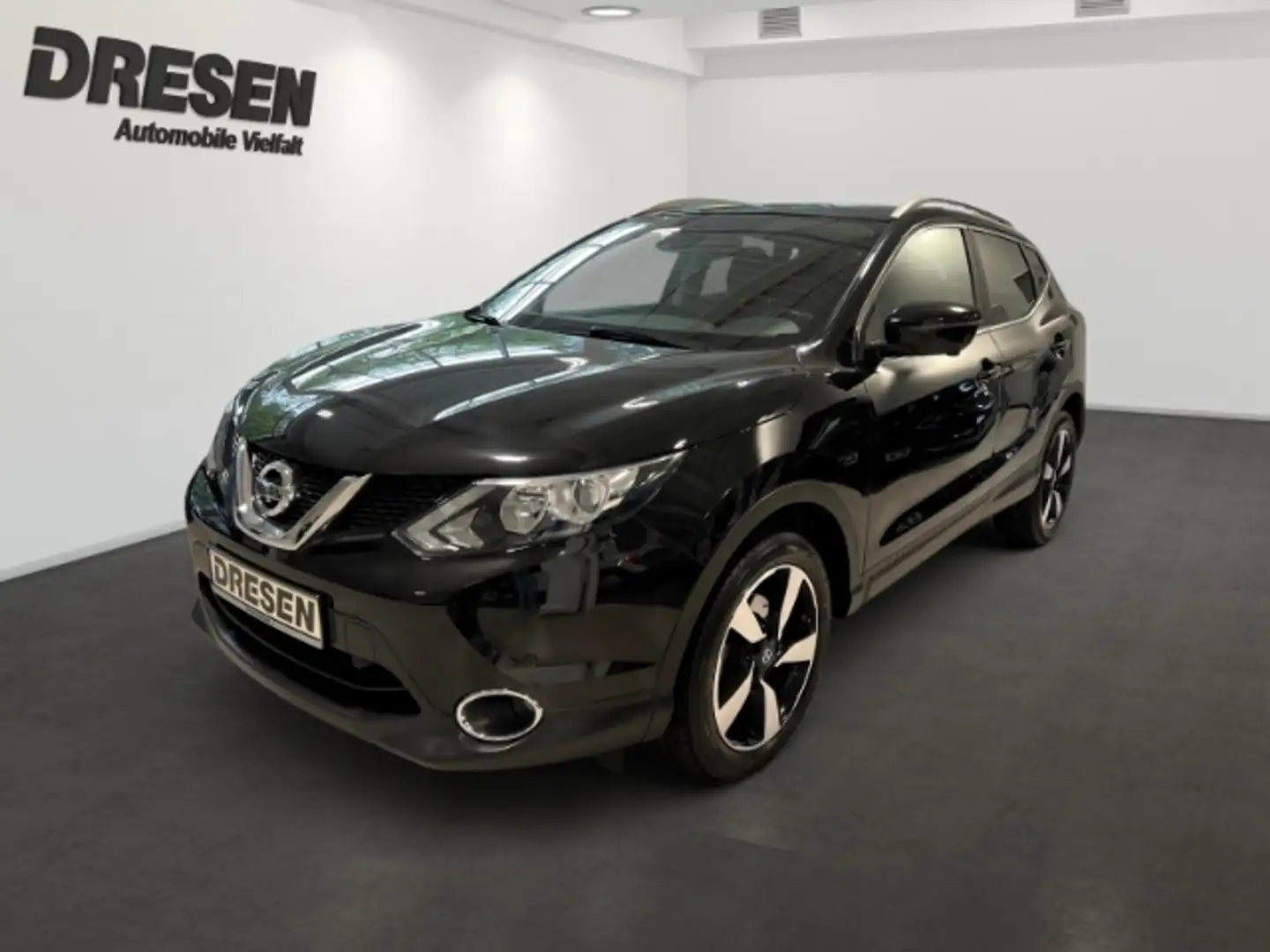 Nissan Qashqai 1.6 Acenta 360 Grad Kamera+Navi+Klimaautomatik+Pan Negro - 1