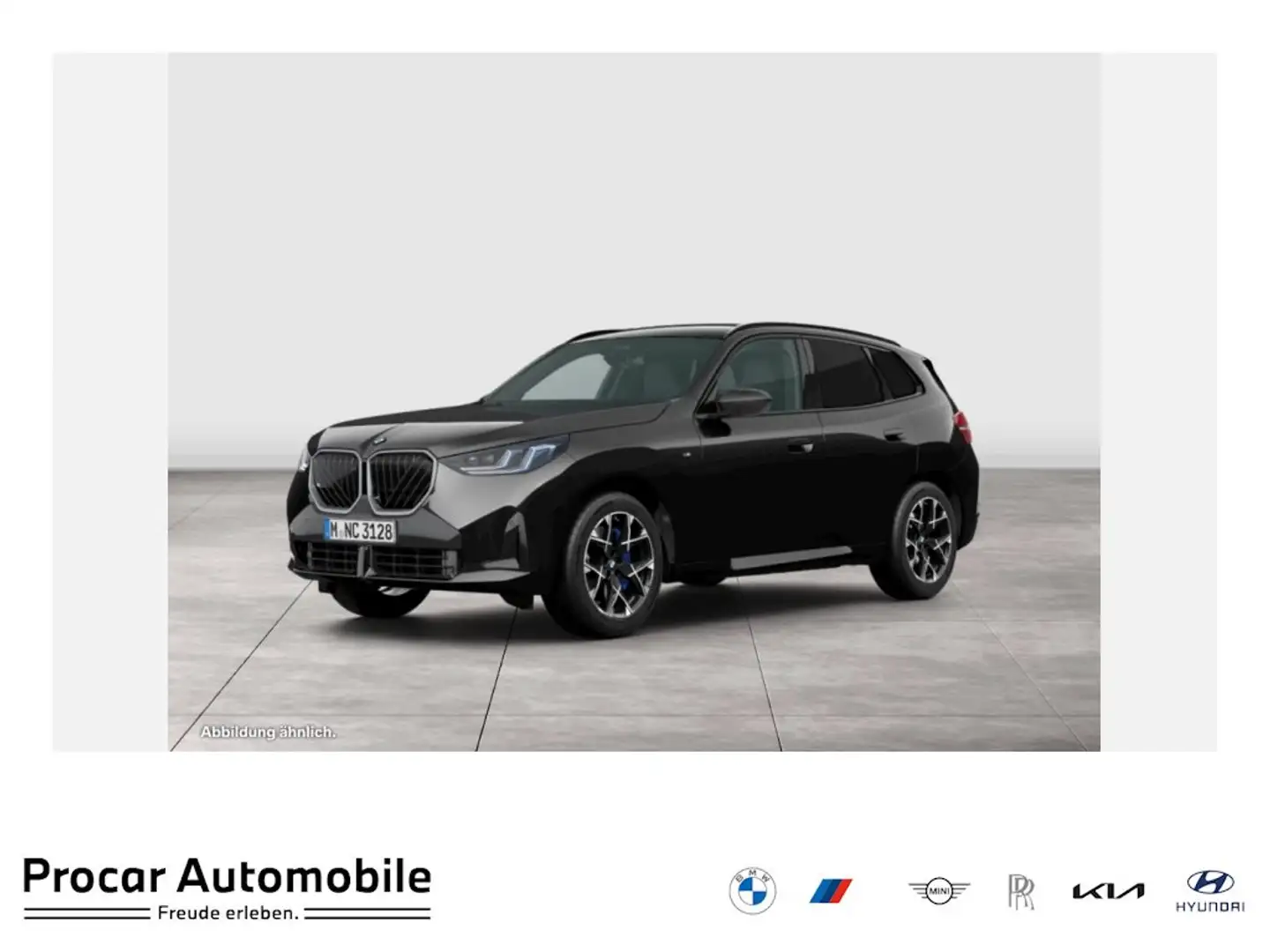 BMW X3 20d xDrive M Sport PANO ACC AHK RFK NAVI LED Schwarz - 1