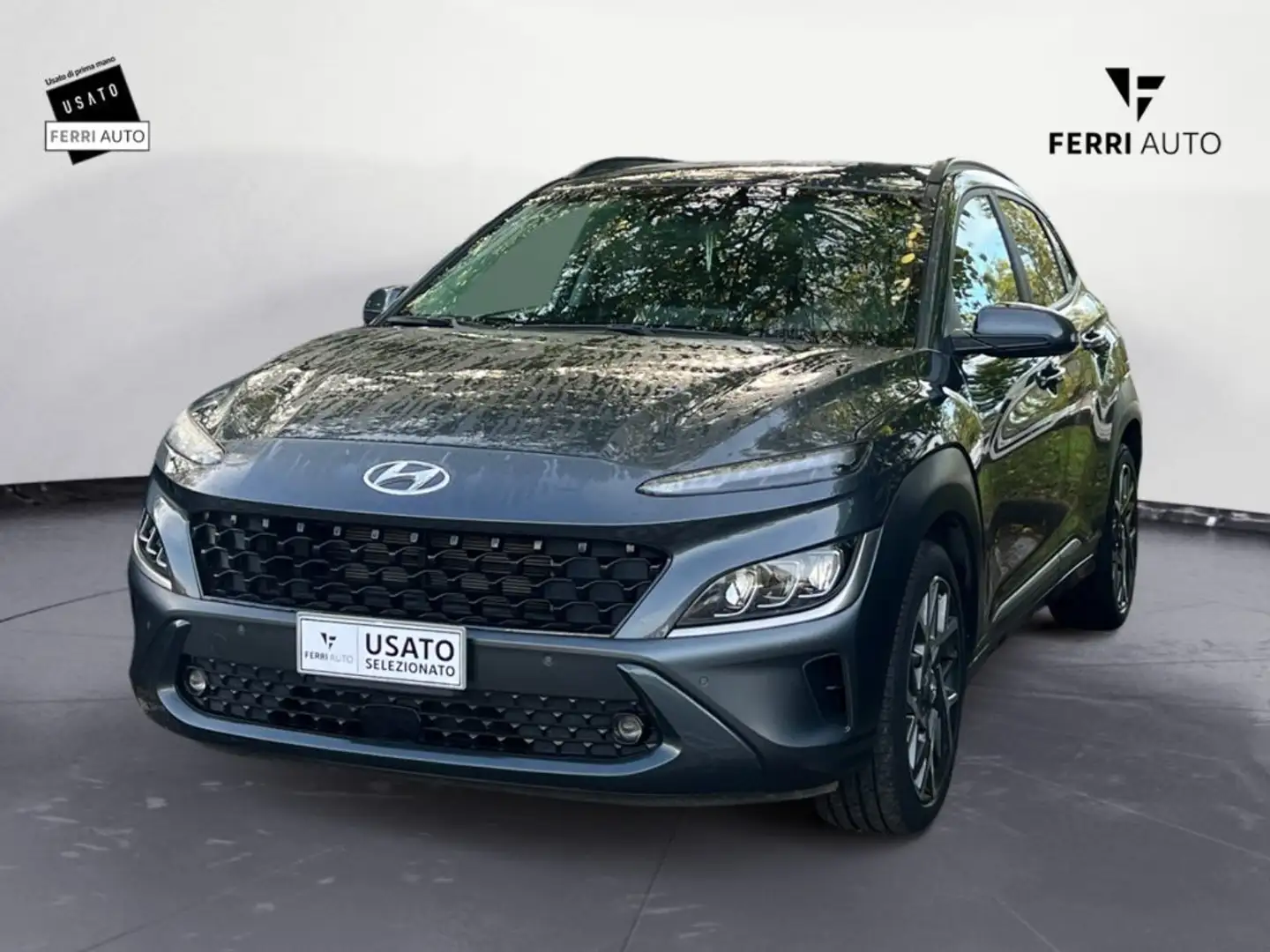 Hyundai KONA HEV 1.6 DCT XLine Grigio - 1