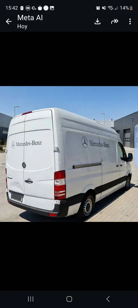 Mercedes-Benz Sprinter Sprinter Ch.DCb. 313CDI Medio Blanco - 2