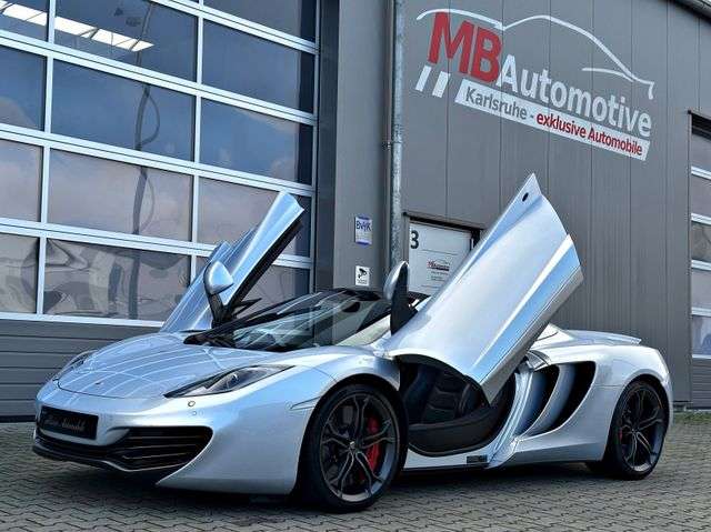 McLaren MP4-12C 3.8 V8 Spider Ice Silver Service McL NEU  -