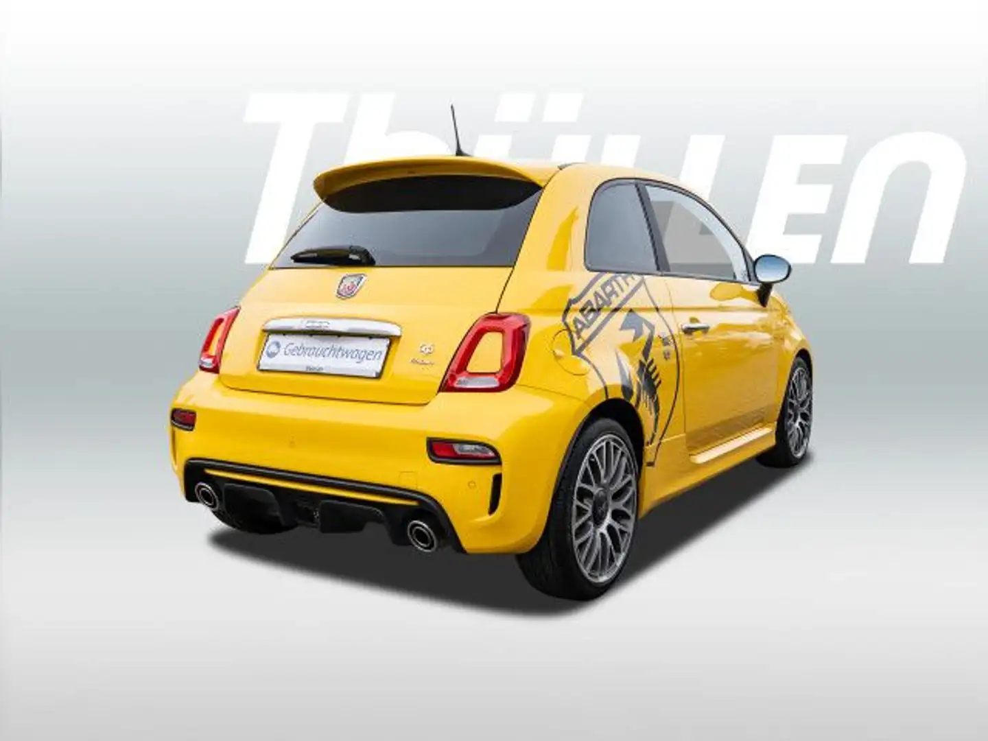 Abarth 595 Turismo 1.4 TFT Vollleder Klima el. Fenster Amarillo - 2