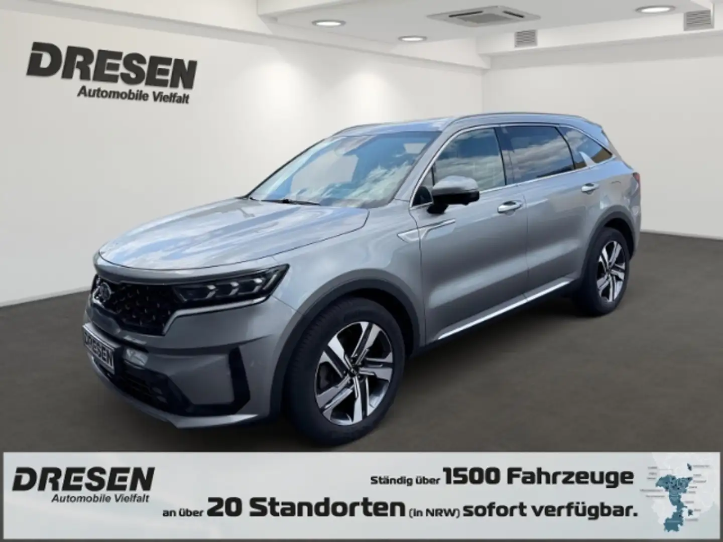 Kia Sorento SPIRIT 4WD CRDi 2.2 AWD 7-Sitzer NAVI,KLIMA,SITZHZ Szary - 1