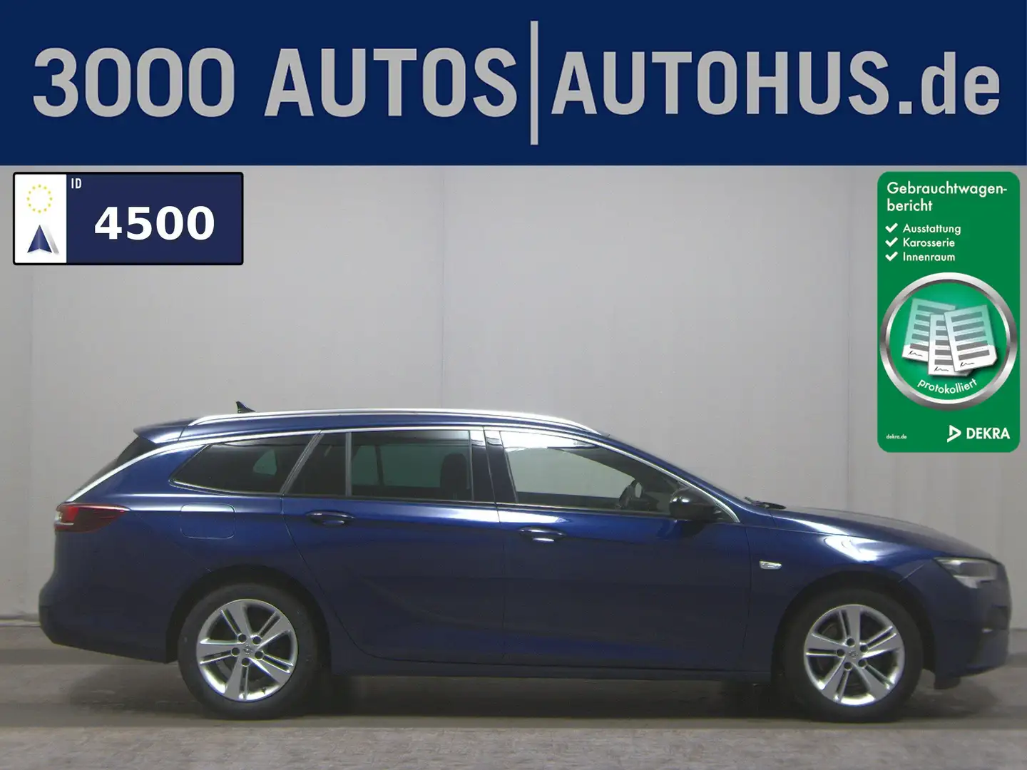 Opel Insignia ST 1.5 D Elegance Leder BOSE Navi LED Blau - 1