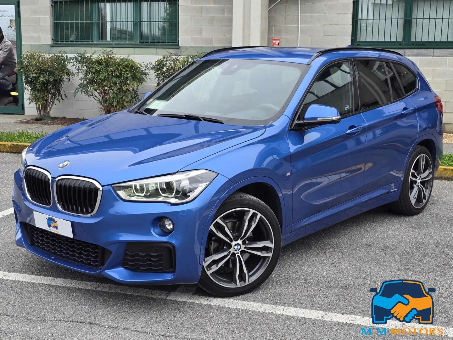 BMW X1 sDrive18d Msport Blau - 1