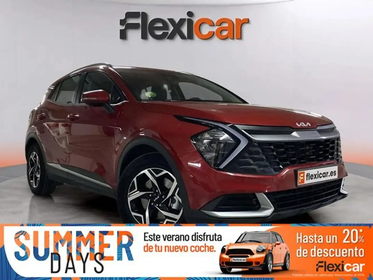 Kia Sportage 1.6+T-GDi+110kW+%28150CV%29+Drive+4x2 Rood - 1