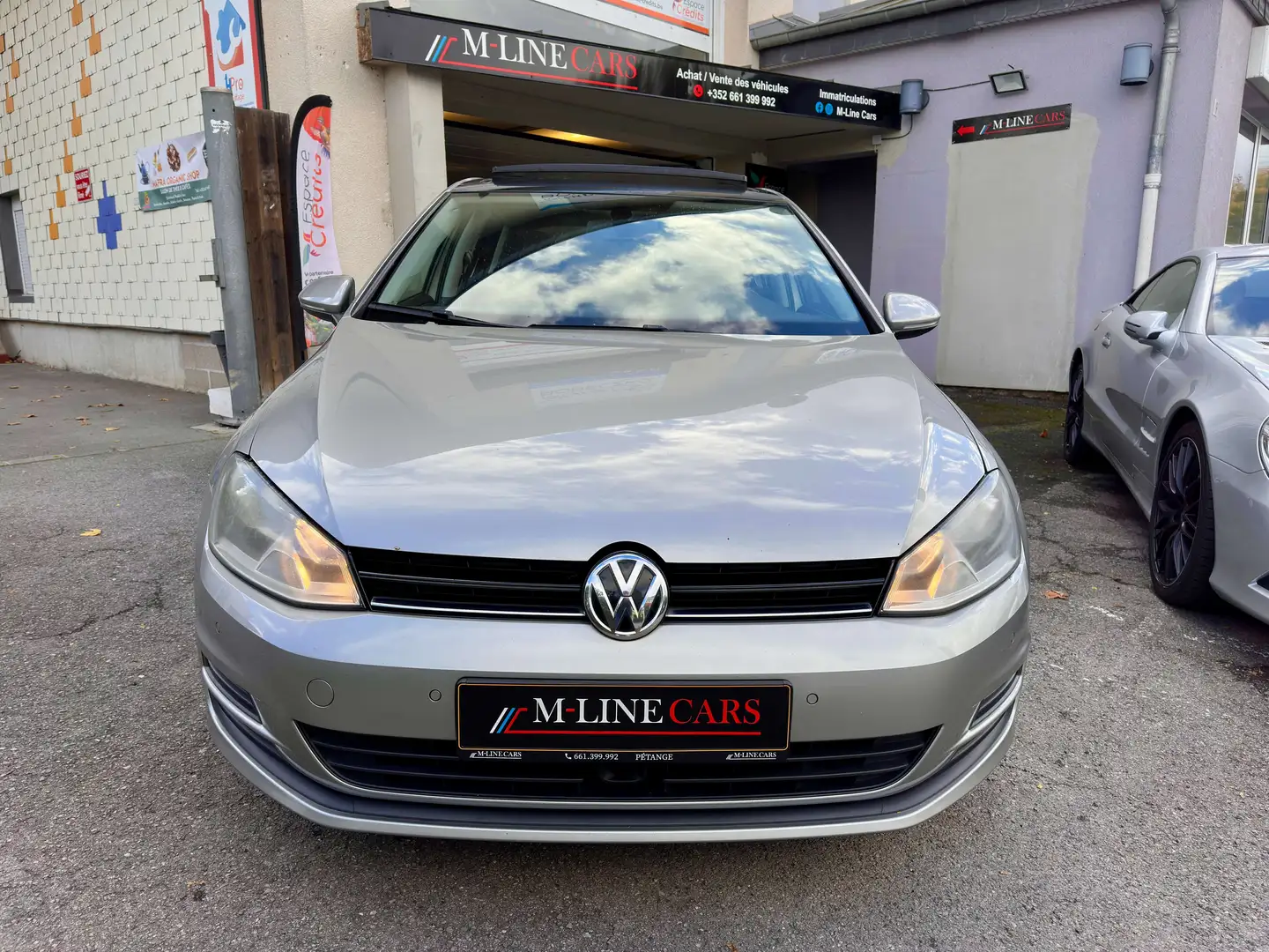 Volkswagen Golf 1.6 TDI 90ch Bluemotion Gris - 2