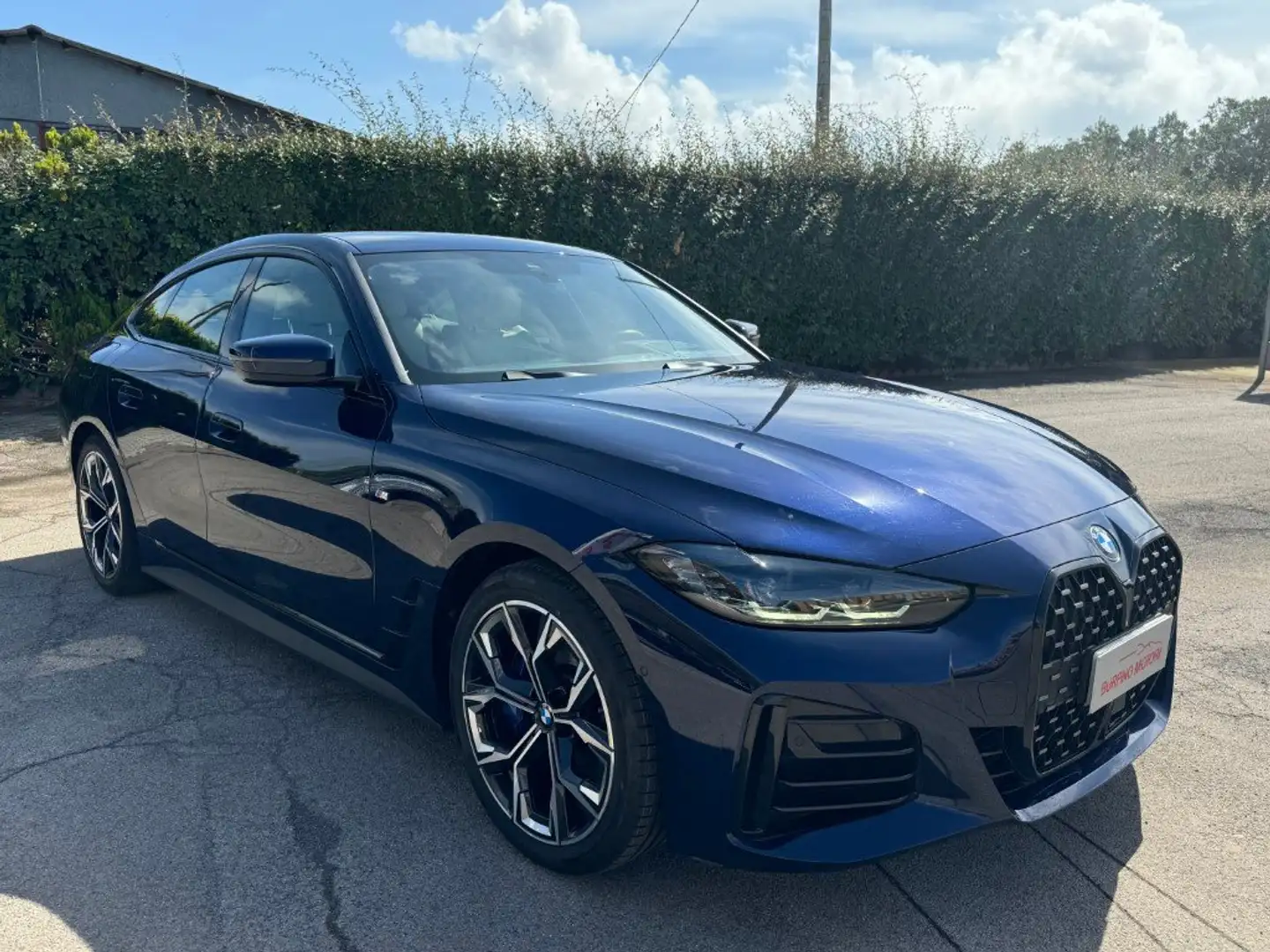 BMW 420 420d Gran Coupe mhev 48V Msport auto Blau - 2