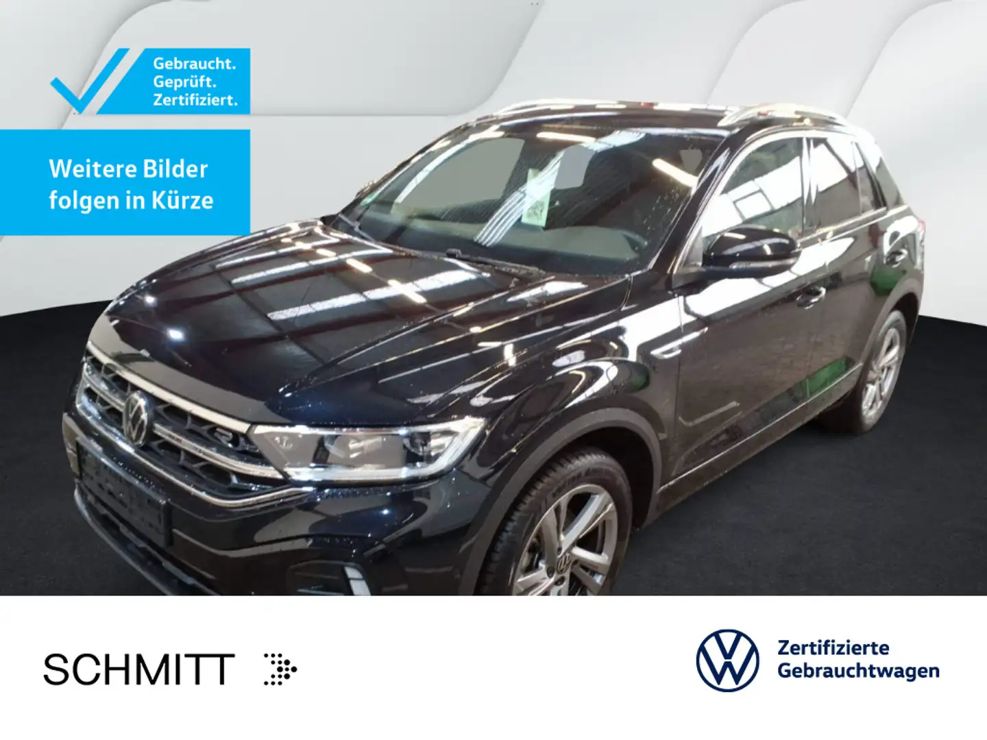 Volkswagen T-Roc T-ROC 1.5 TSI DSG R-LINE*AHK*KAMERA*LED-PLUS*NAV Negro - 1