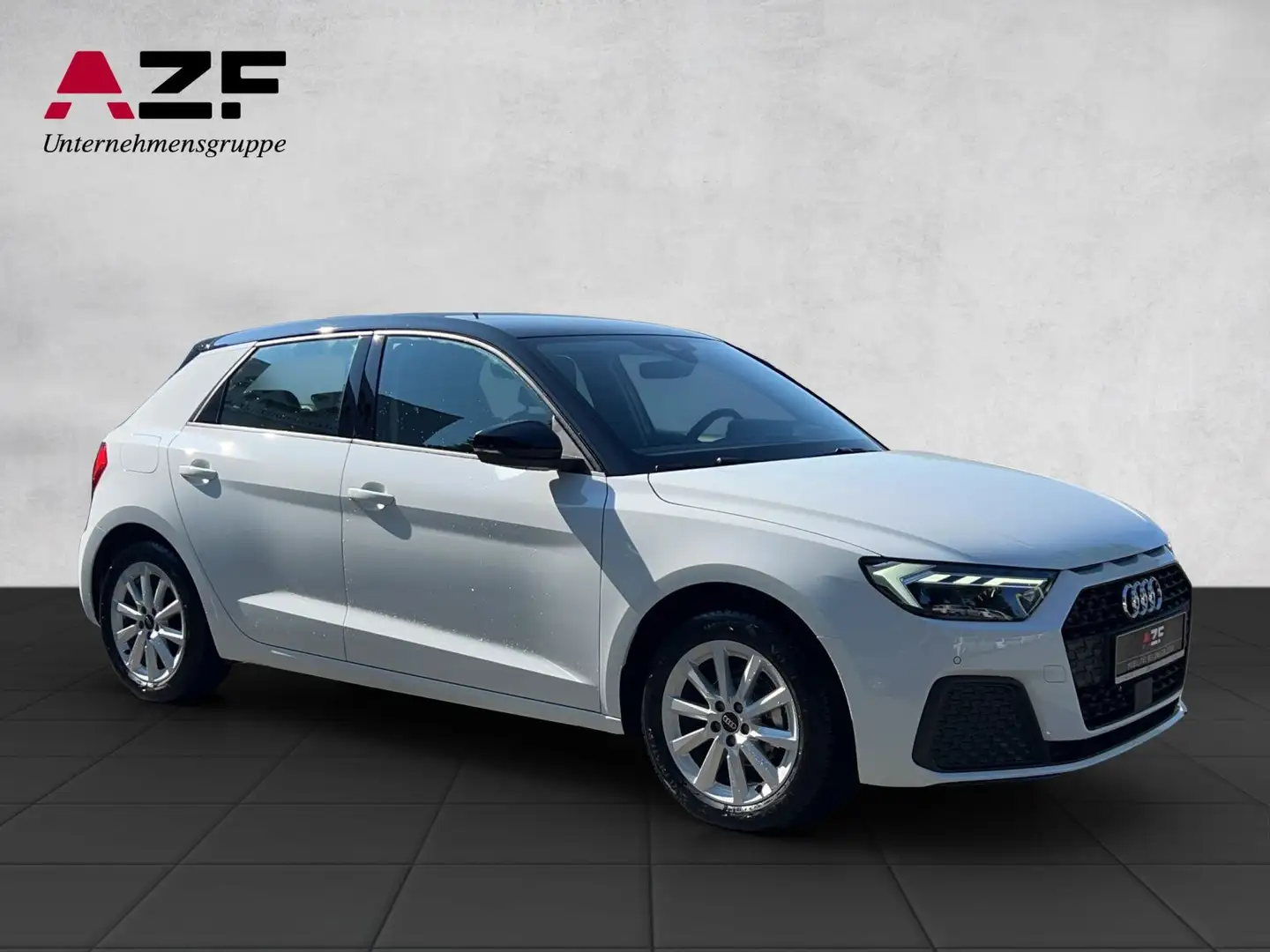 Audi A1 25 TFSI S tronic+LED+GJR Blanc - 2