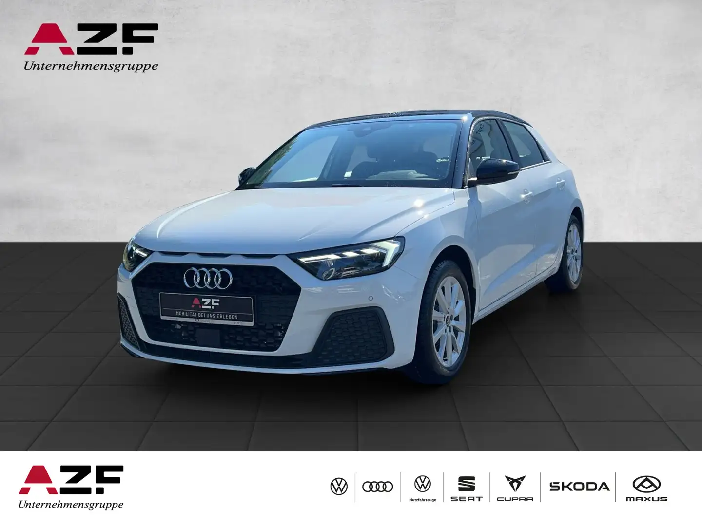 Audi A1 25 TFSI S tronic+LED+GJR Blanc - 1