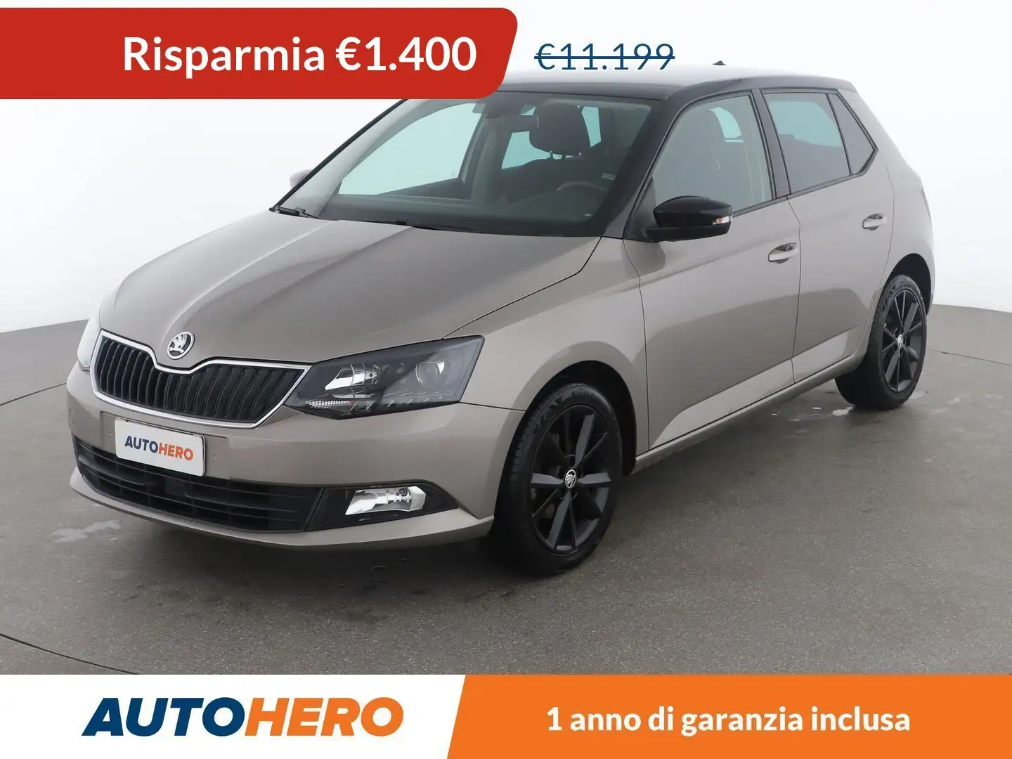 Skoda Fabia 1.0 MPI Twin Color 60 CV Grigio - 1
