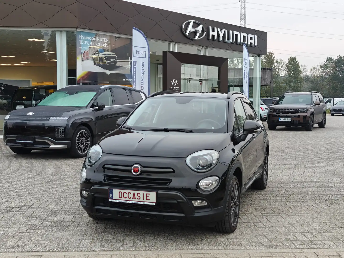Fiat 500X Limited edition *Brembo *Navi *Automaat *Android Zwart - 1