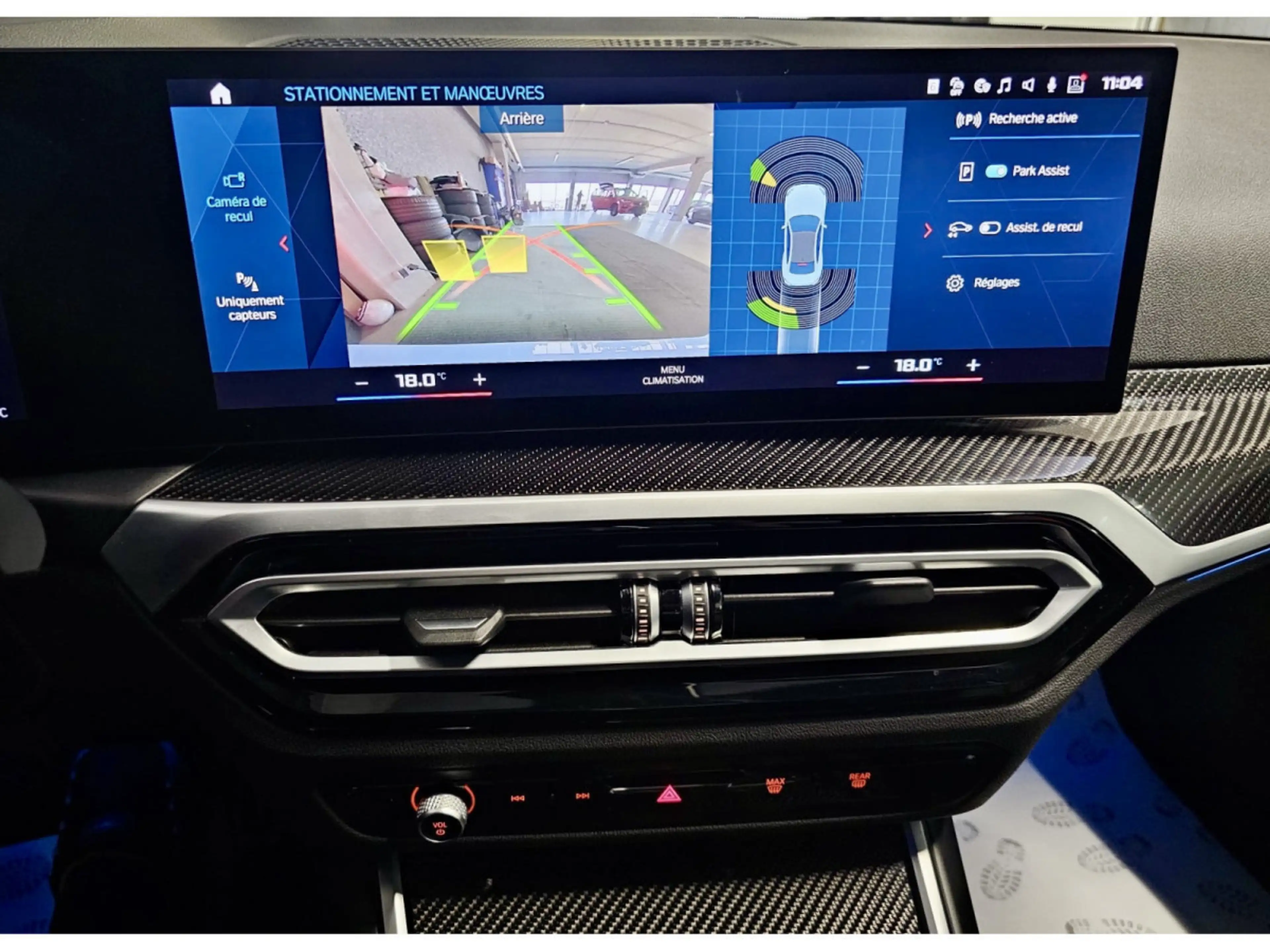 BMW M2 COUPE DKG CARBON HEAD UP CUIR NAVI GARANTIE 06/26 — photo 10
