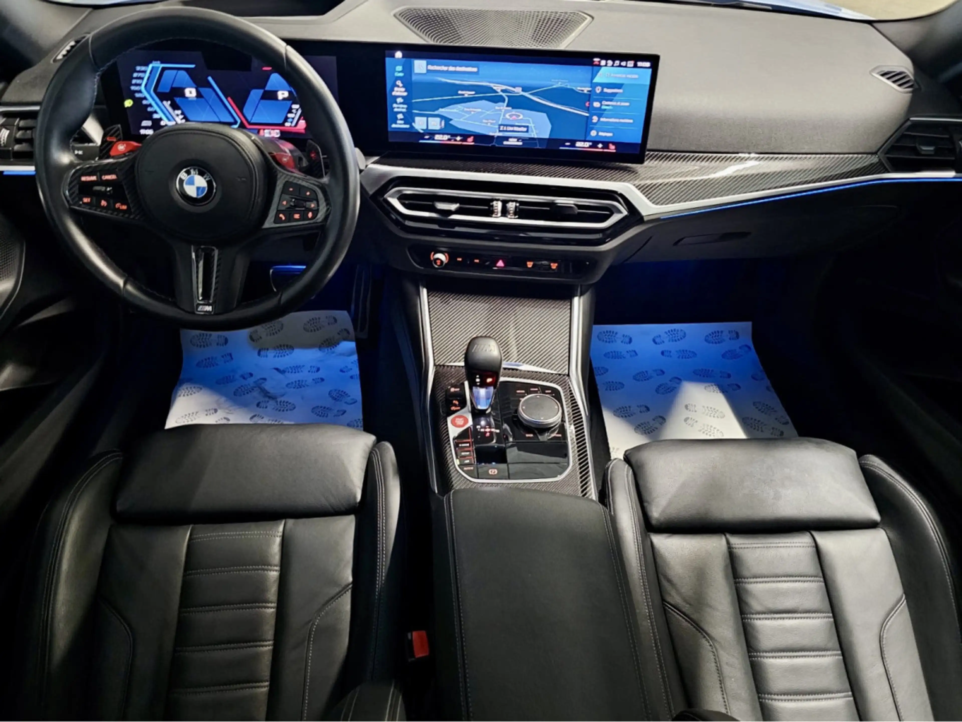 BMW M2 COUPE DKG CARBON HEAD UP CUIR NAVI GARANTIE 06/26 — photo 7