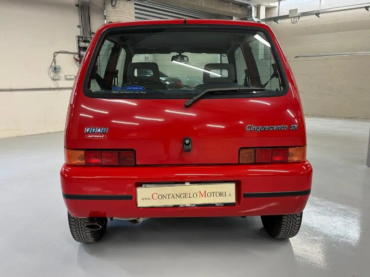 Fiat Cinquecento 1.1 cat. SX HOBBY Unico proprietario, foto 5