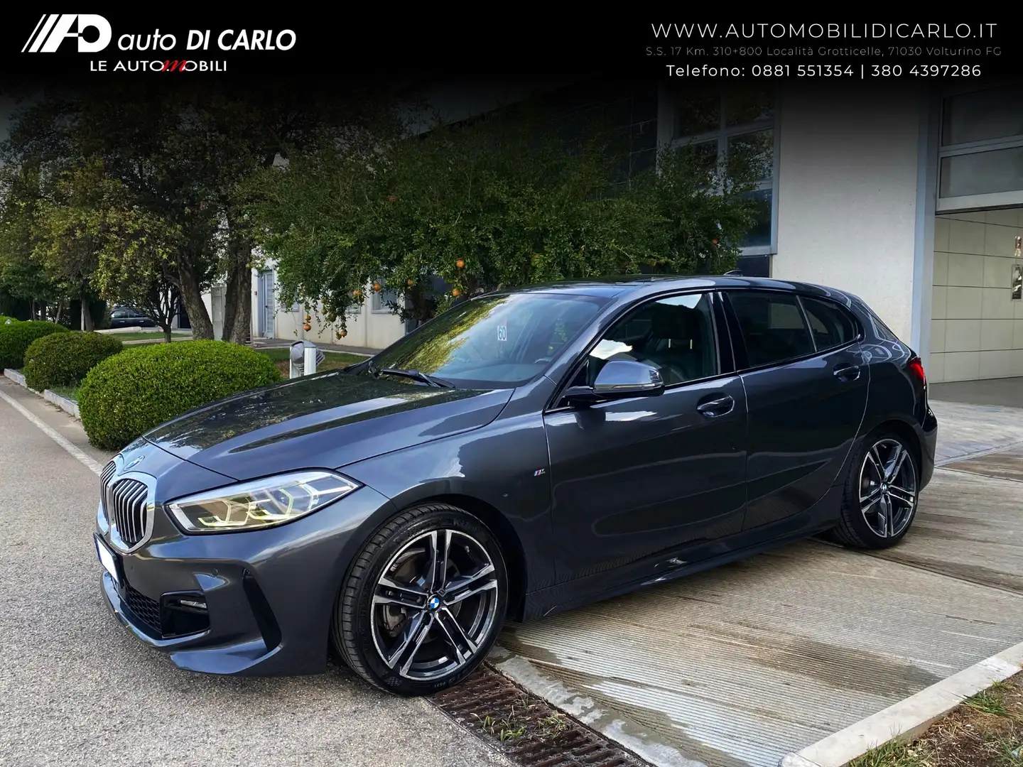 BMW 116 116d 5p. Msport Gris - 1