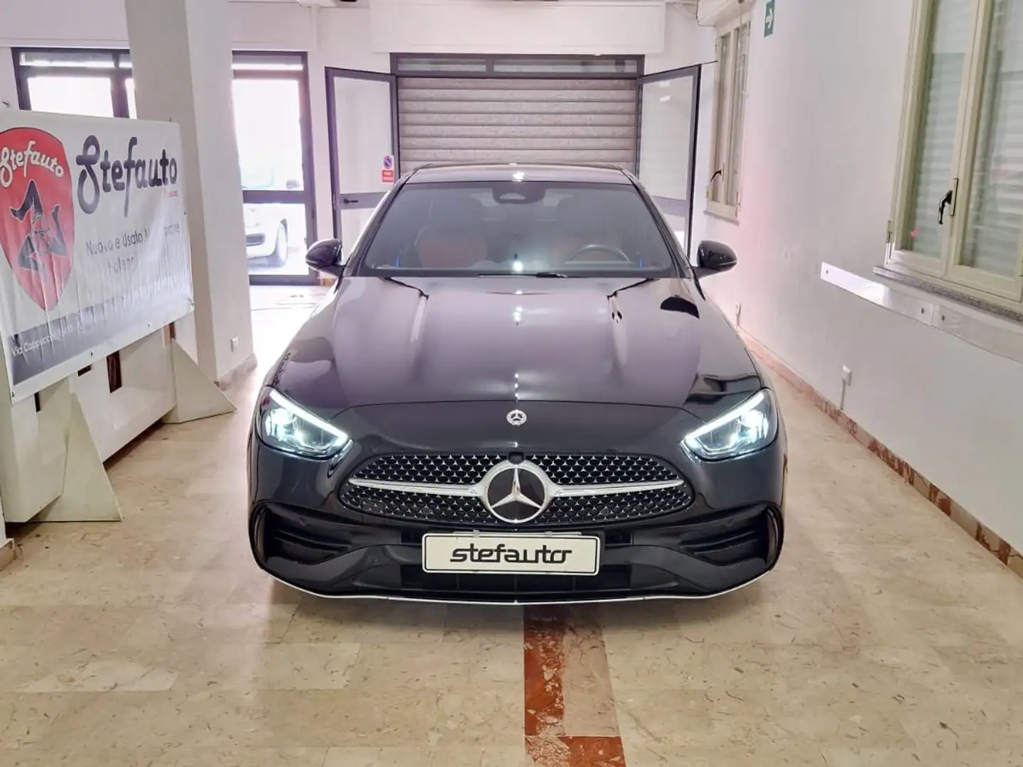 Mercedes-Benz C 220 C 220 d mhev Premium Plus auto Nero - 2