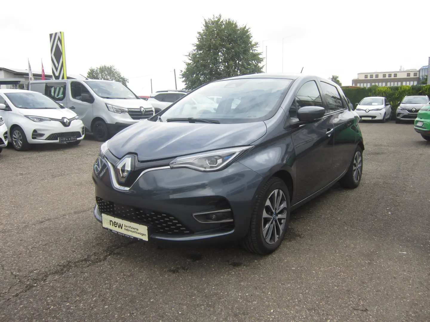 Renault ZOE (ohne Batterie) Z.E. 50 INTENS, Lenkradheizung, Gris - 1