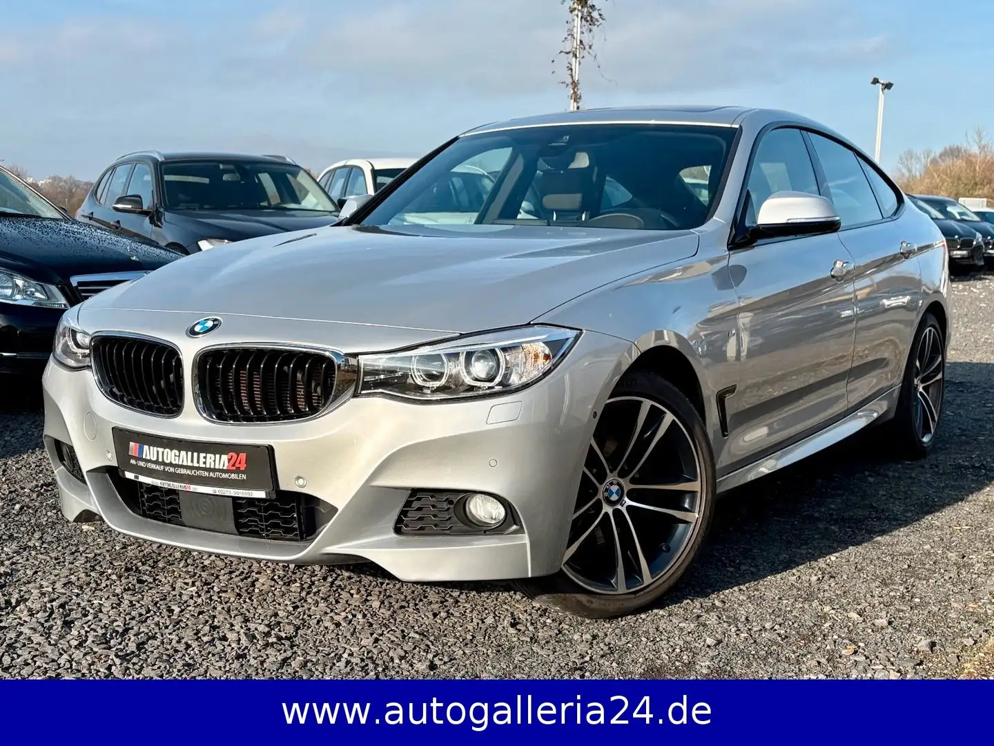 BMW 320 320d xDrive GT M SPORTPAKET Navi Leder Xenon Pan Gümüş rengi - 1