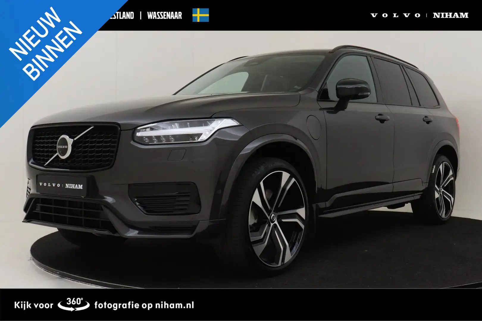Volvo XC90 T8 RECHARGE AWD ULTIMATE DARK *FULL OPTIONS!* -PAN Grijs - 1