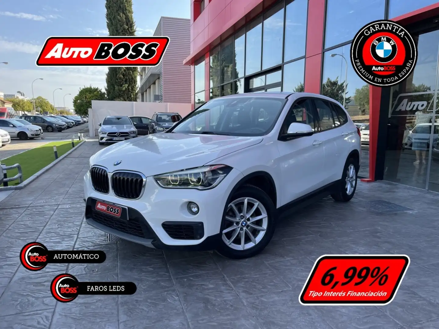 BMW X1 sDrive 18dA Blanco - 1