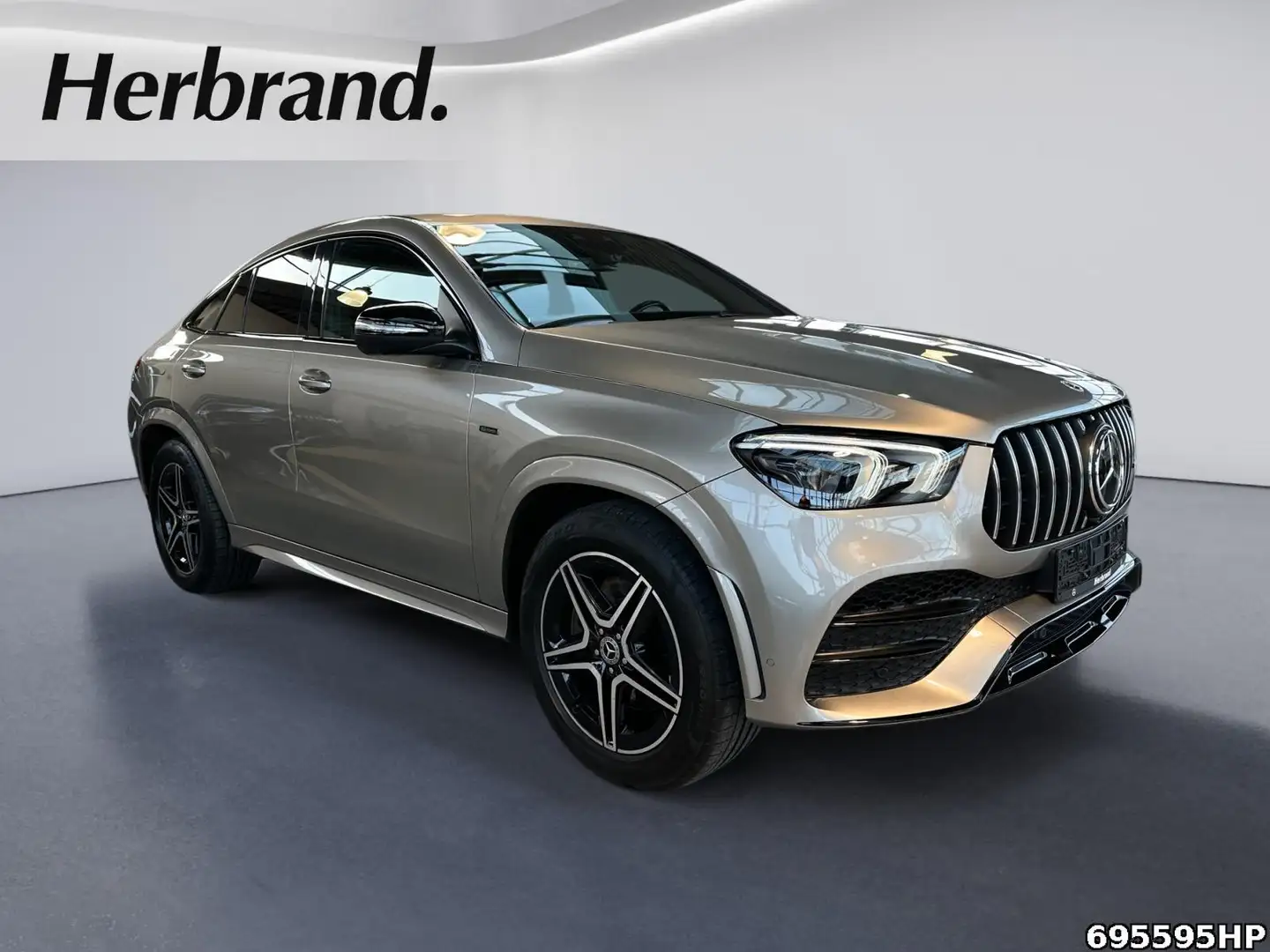 Mercedes-Benz GLE 350 de 4M AMG Coupé Burmester Multibeam AHK Argent - 2