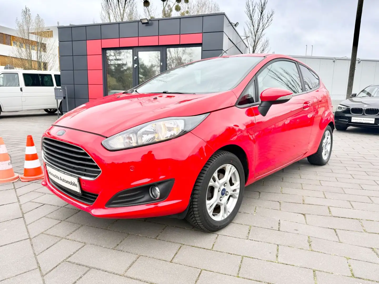 Ford Fiesta Sync Edition,Klima,Sitzheizung, Rot - 1
