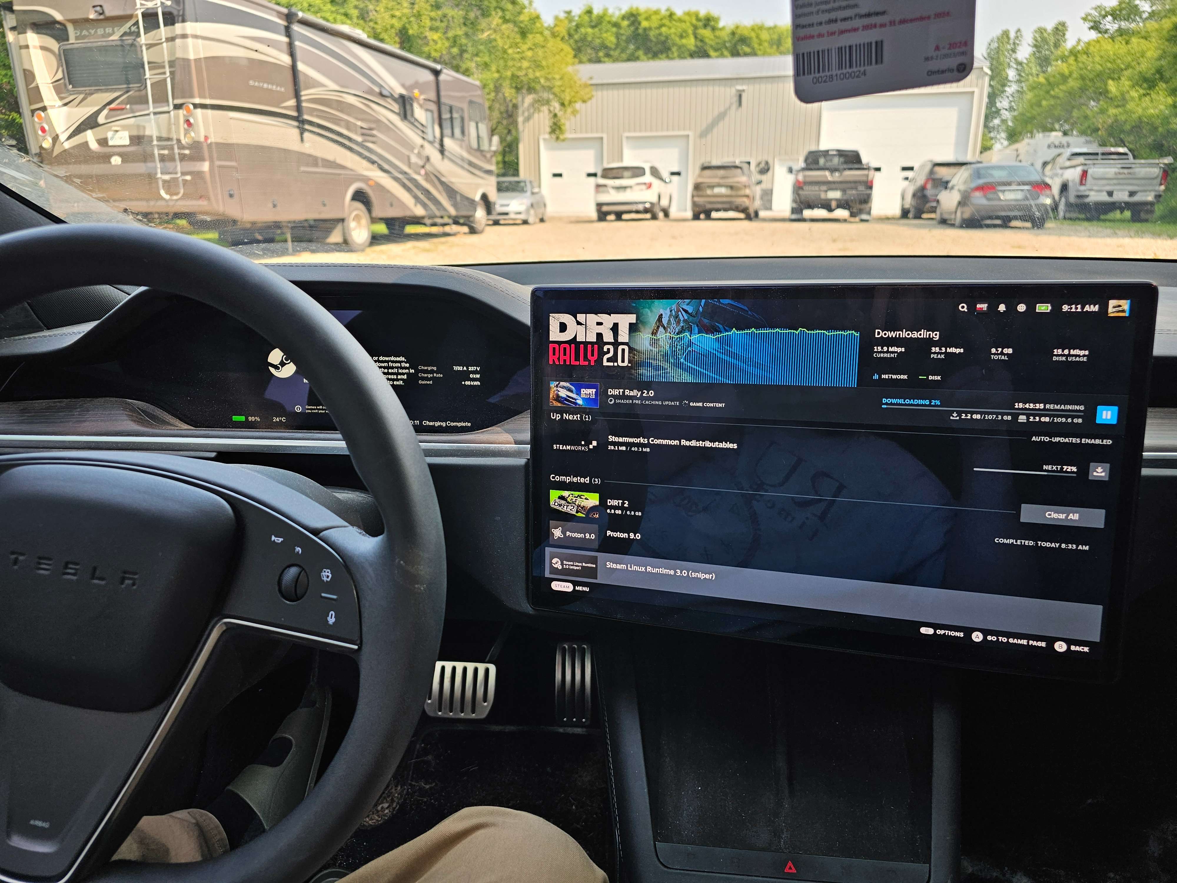 2023 Tesla Model S Rare S with new 2025 PLAID HV pack & PC Gaming Rig thumb 12