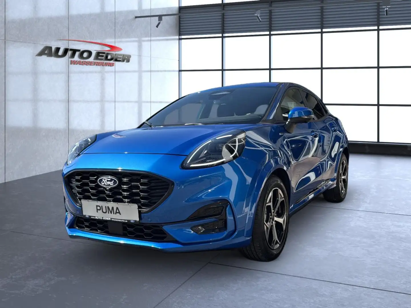 Ford Puma ST-LINE 1.0 EcoBoost MHEV Bluetooth Navi LED Bleu - 2