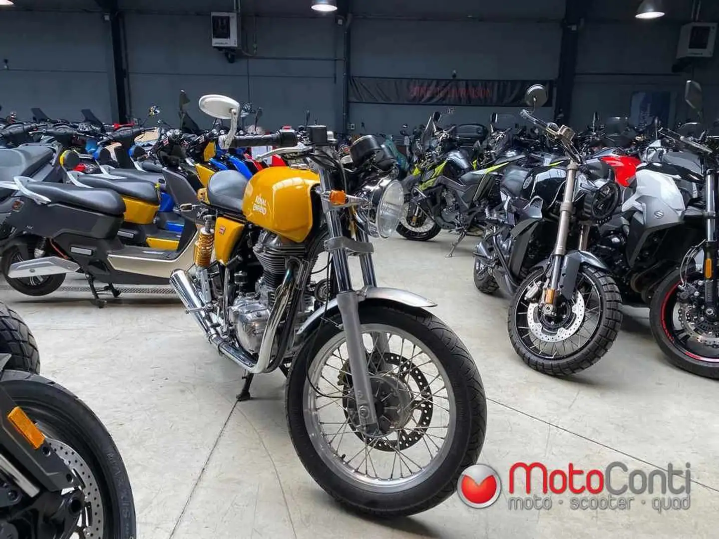 Royal Enfield Continental GT Jaune - 2