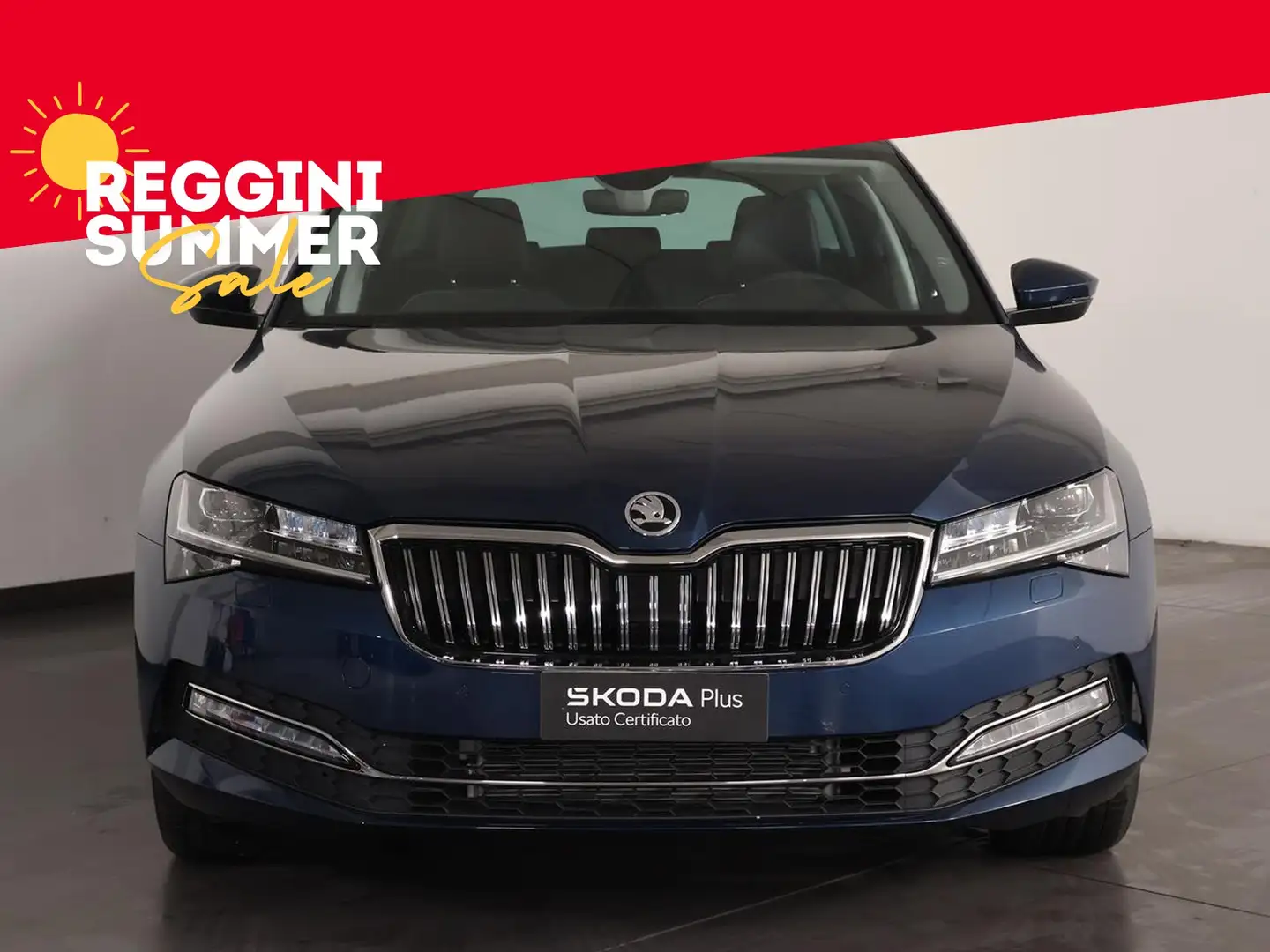 Skoda Superb wagon 2.0 tdi evo style 150cv dsg Bleu - 2
